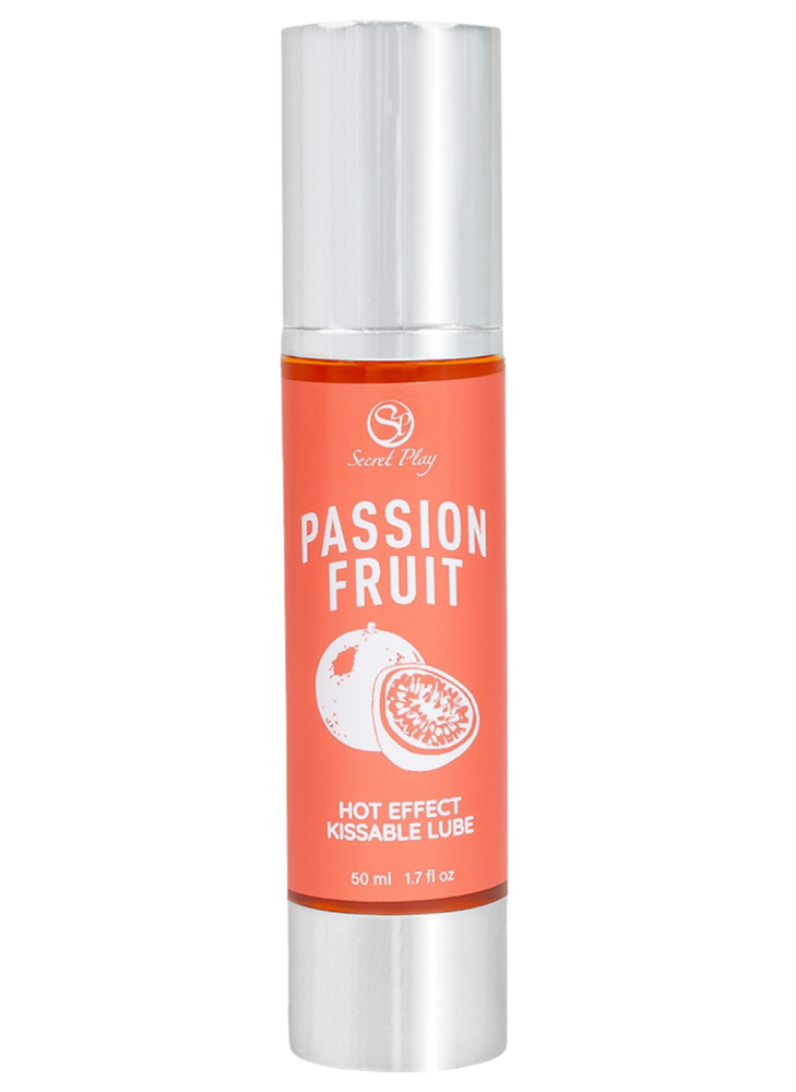 2 en 1 Lubrifiant et huile de massage fruit de la passion chauffant